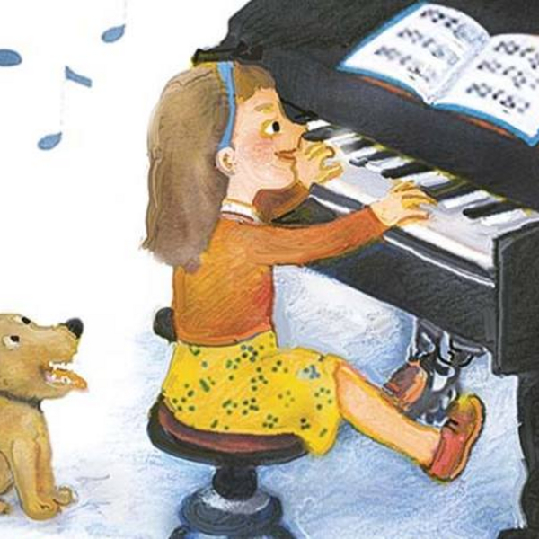 Ako sa Elvíra naučila hrať na klavíri